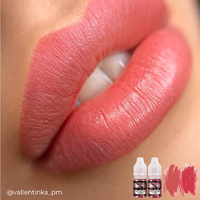 BROVI (HYBRID) Artist Lip Pigment Blend - Pink Opal & Dusty Rose (2 x 15ml)