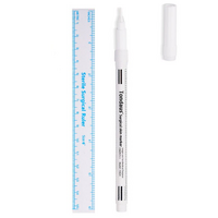 Sterile Surgical Marker - White 1mm (10 pcs)
